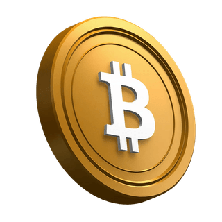 Bitcoin (BTC) en inclinaison dans la section hero