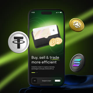 Interface de trading Mésange Capitoire présentée sur un téléphone mobile