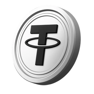 Jeton Tether USDT affiché dans la zone d'informations du compte